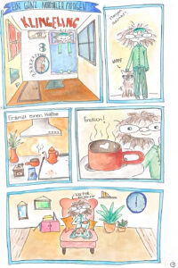 Comic von Elina P., FOSBOS, Augsburg – Beste Story 17+ Jahre