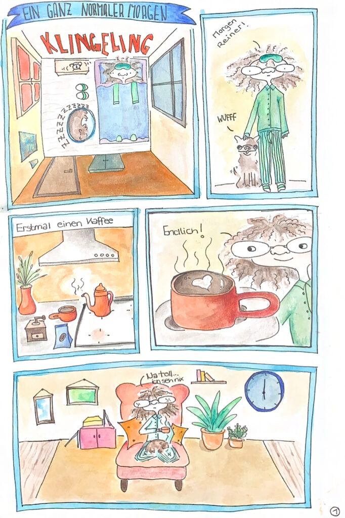 Comic von Elina P., FOSBOS, Augsburg – Beste Story 17+ Jahre