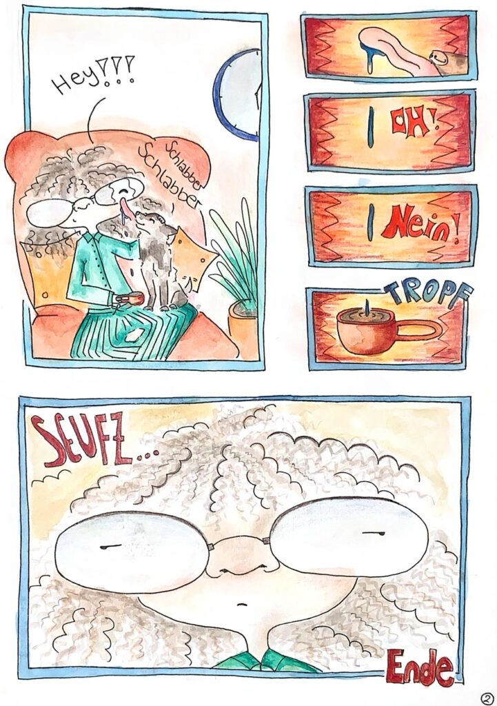 Comic von Elina P., FOSBOS, Augsburg – Beste Story 17+ Jahre