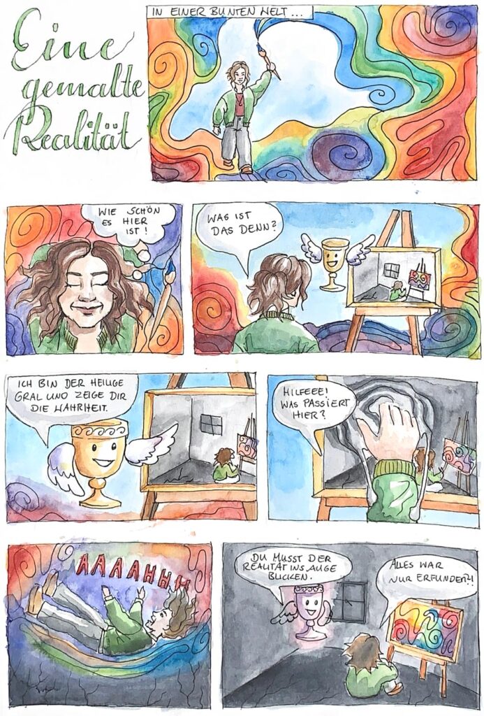 Comic von Seraphina P., FOSBOS, Augsburg – Beste Grafik 17+ Jahre