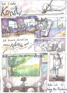 Comic von Lara M., FOSBOS, Augsburg – Bester Comic 15/16 Jahre