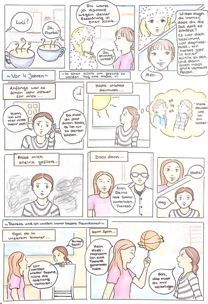 Comic von Lucia R., FOSBOS, Augsburg – Beste Story 15/16 Jahre