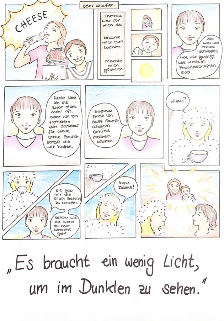 Comic von Lucia R., FOSBOS, Augsburg – Beste Story 15/16 Jahre