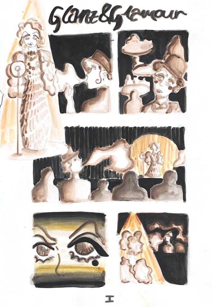 Comic von Mina G., FOSBOS, Augsburg – Beste Grafik 15/16 Jahre
