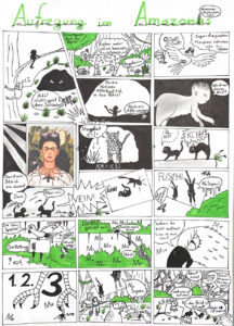 Comic von Camilo T., Hölderlingymnasium, Stuttgart – Bester Comic 13/14 Jahre
