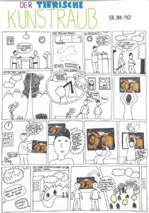 Comic von Jana M., Hölderlingymnasium, Stuttgart – Beste Story 13/14 Jahre