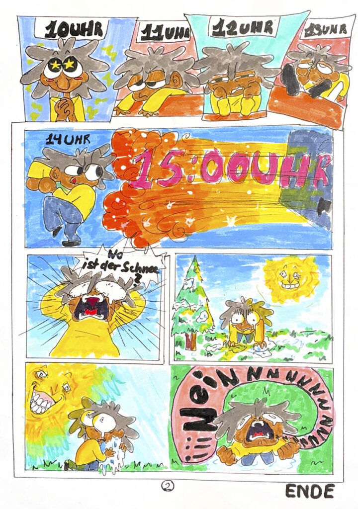 Comic von Daniela P. M., Geor Schlesinger, Berlin – Bester Comic 15/16 Jahre