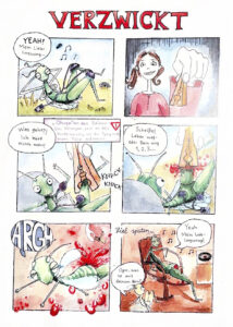Comic von Meryem U., FOSBOS, Augsburg – Beste Grafik 15/16 Jahre