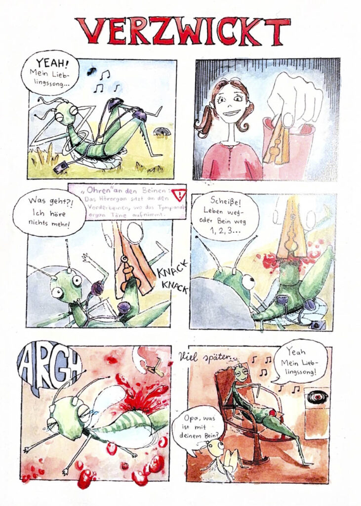 Comic von Meryem U., FOSBOS, Augsburg – Beste Grafik 15/16 Jahre