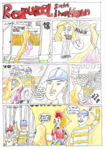 Comic von Peter S., Hölderlingymnasium, Stuttgart – Bester Comic 11/12 Jahre