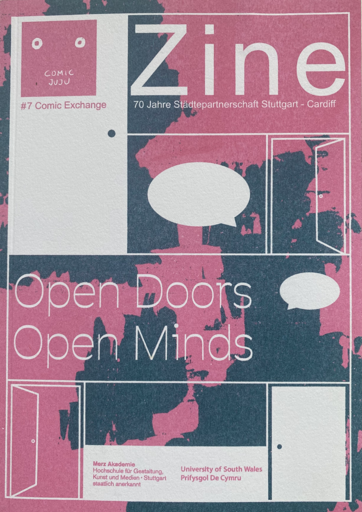 OPEN DOORS. OPEN MINDS. – Vernissage Zine-Ausstellung